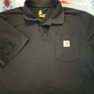 Carharrt mens polo sz large